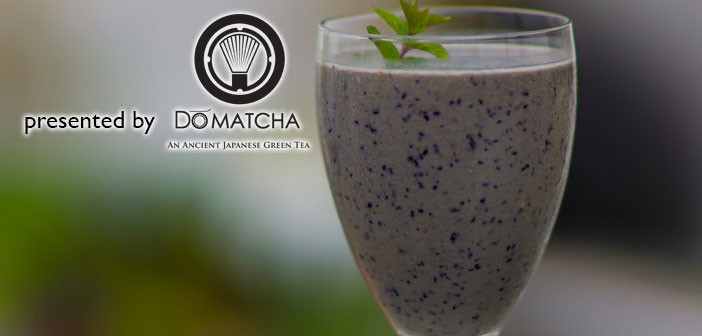 DoMatcha Berry Protein Smoothie