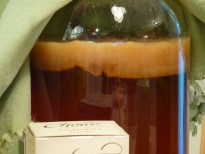 homemade kombucha