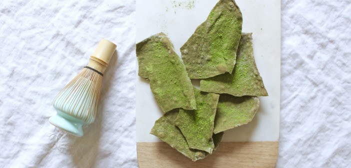 Matcha Matzo Bread